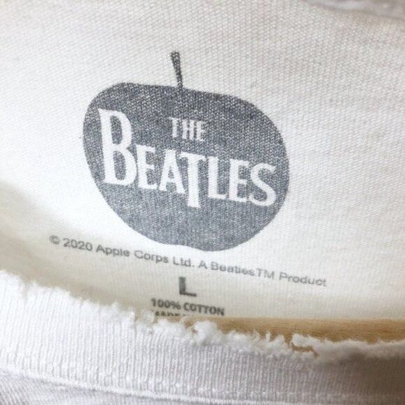 THE BEATLES Distressed Oversized Graphic Tee - Picture 4 of 7